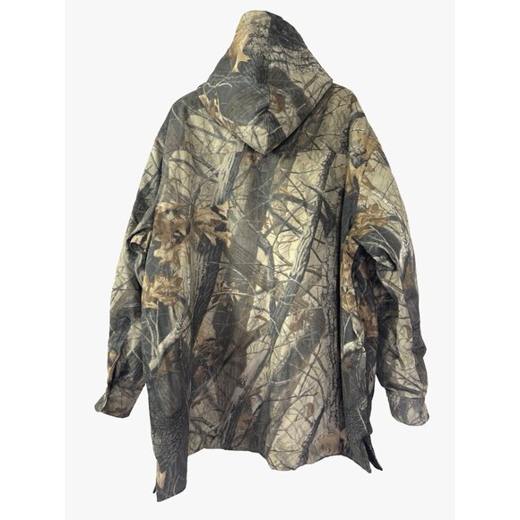 Duxbak camo realtree hardwoods 20-200 hooded coat 2XL Hunting Outdoors Sportsmen - Picture 2 of 9